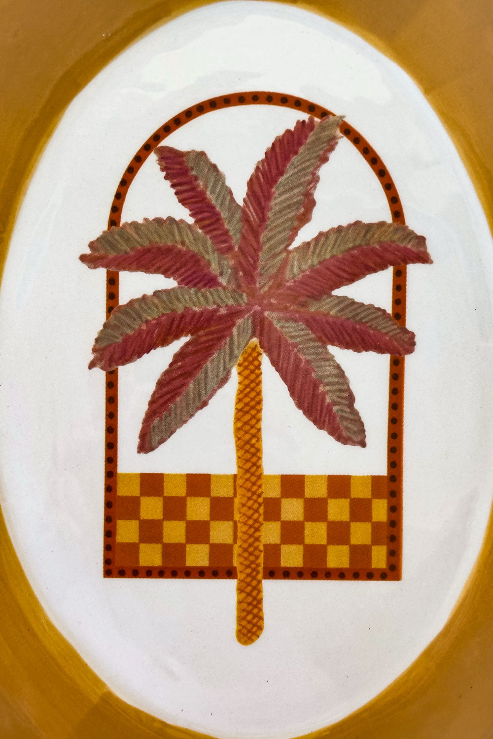 Centro Fuente Diseño Palmera Tropical Cristina Oria
