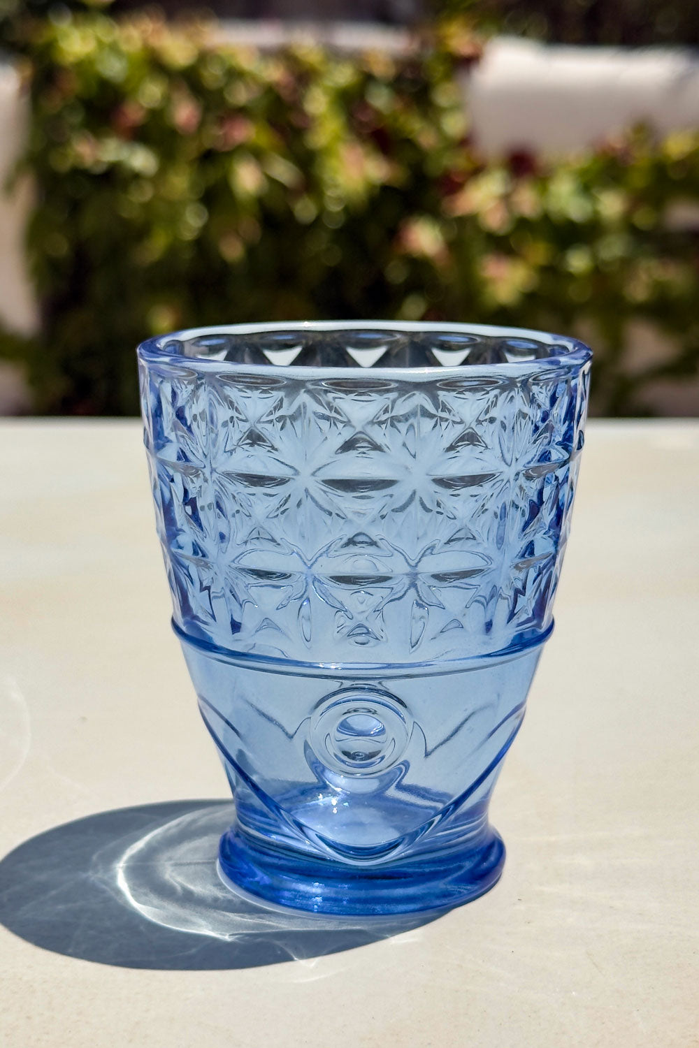 Pez Relieve Set 4 Vasos De Cristal Diseño Pez Cristina Oria