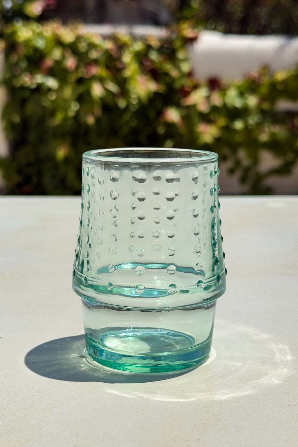 Pez Verde Puntos Set 4 Vasos De Cristal Diseño Pez Cristina Oria