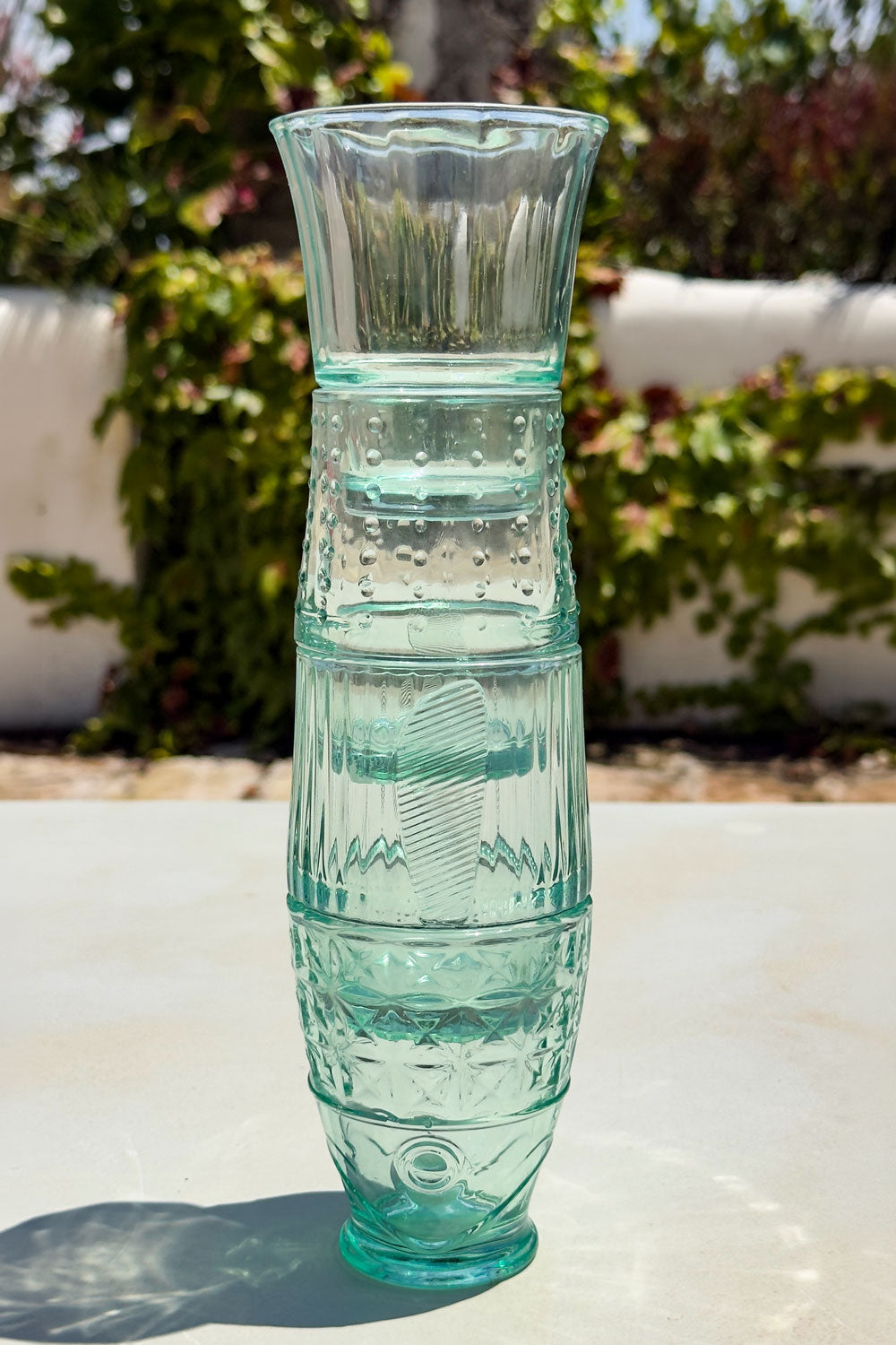 Pez Apilados Set 4 Vasos De Cristal Diseño Pez Cristina Oria