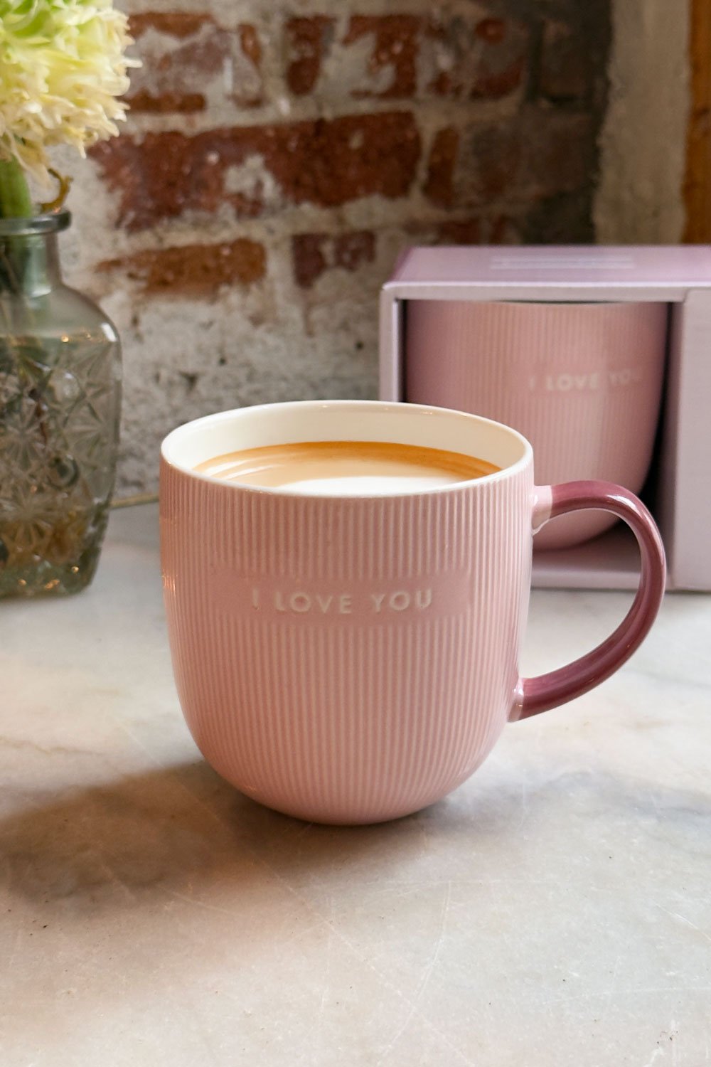 Taza "I Love You" Cristina Oria 