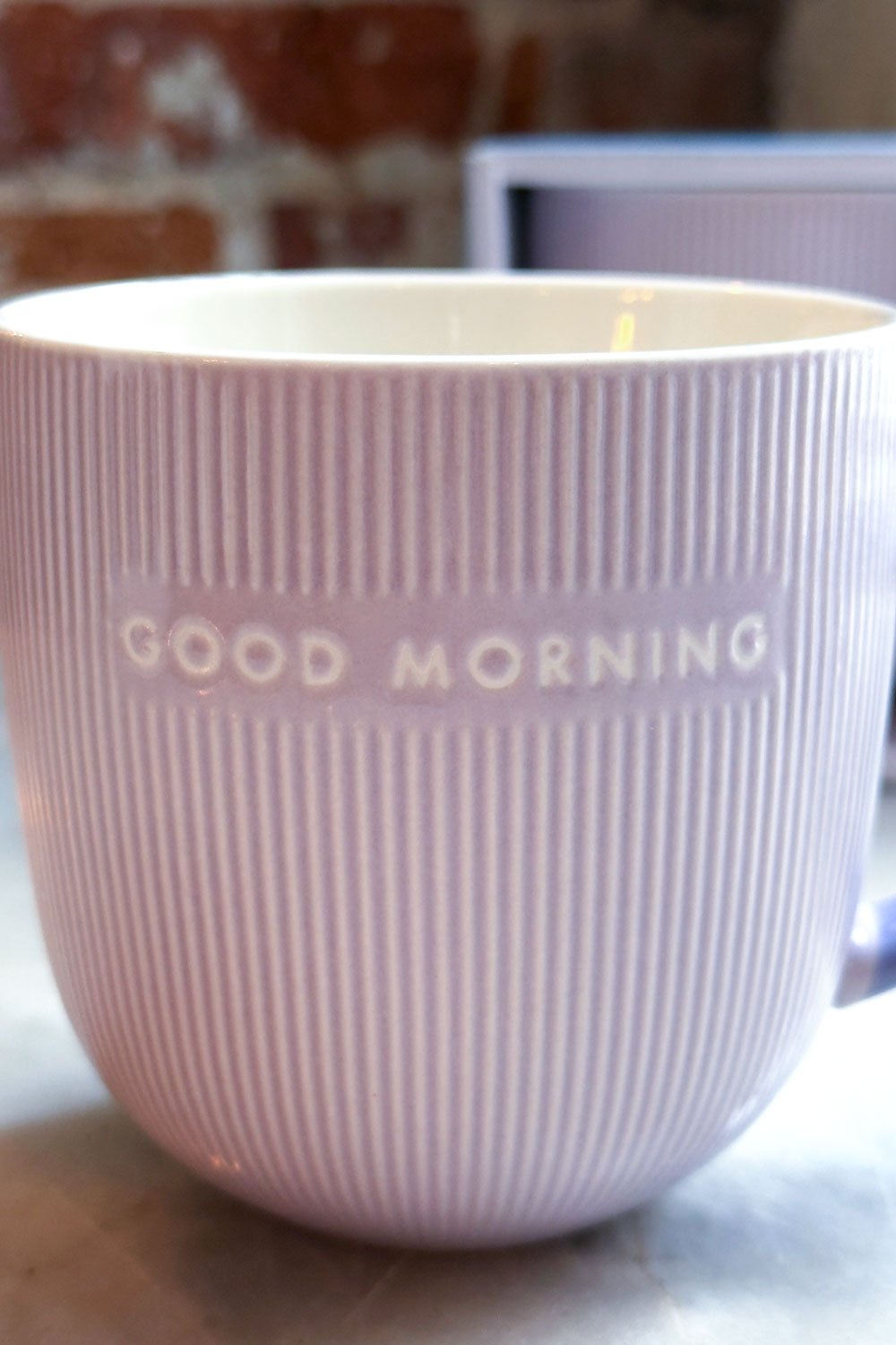 Detalle Taza "Good Morning" Cristina Oria 