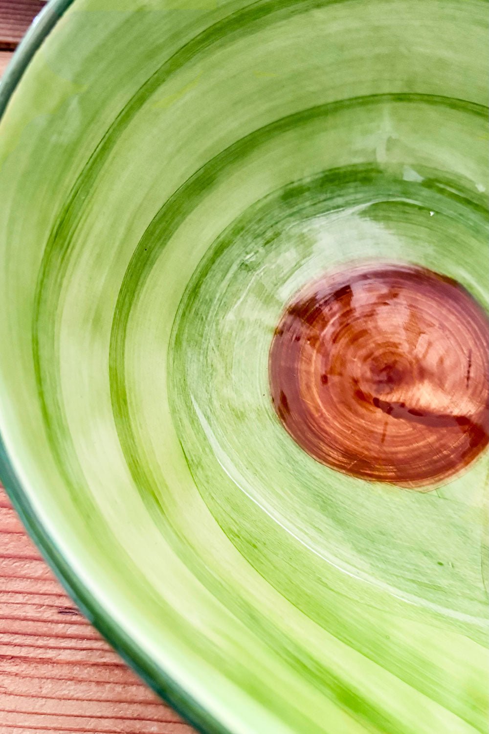 Hueso Detalles Cuenco Aguacate Grande Cristina Oria