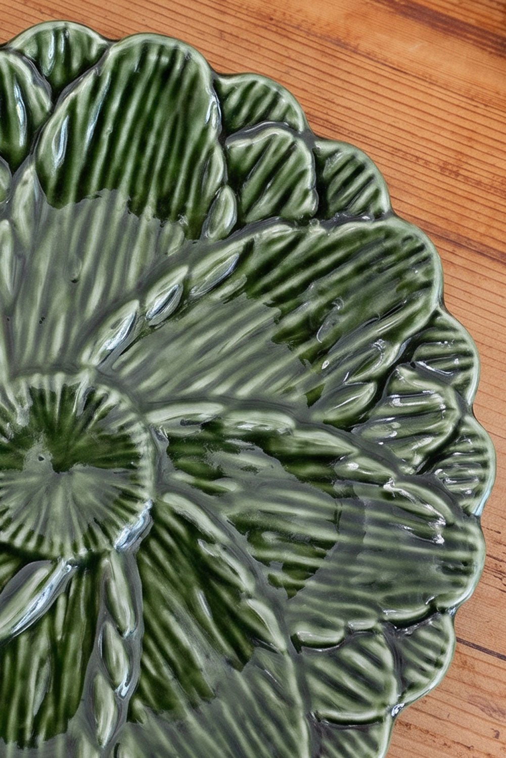 Detalles Plato De Postre Flor Alcachofa