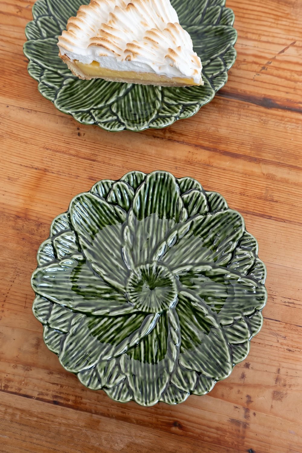 Plato De Postre Flor Alcachofa Cristina Oria