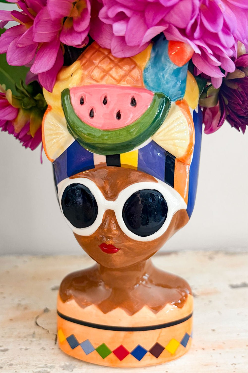 Snadía Jarrón Busto Lady Verano Tropical Cristina Oria