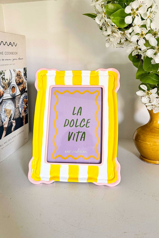 Marco De Fotos Diseño "Dolce Vita" Grande Cristina Oria