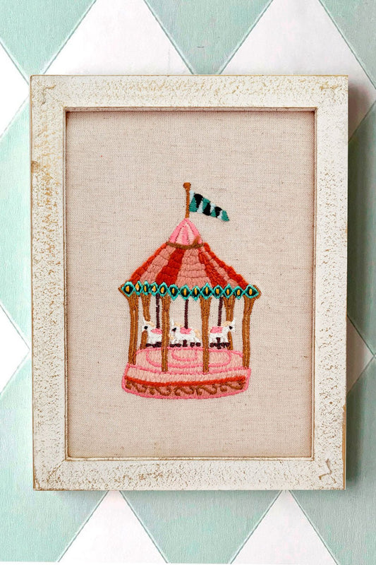 Cadre carrousel pour enfants