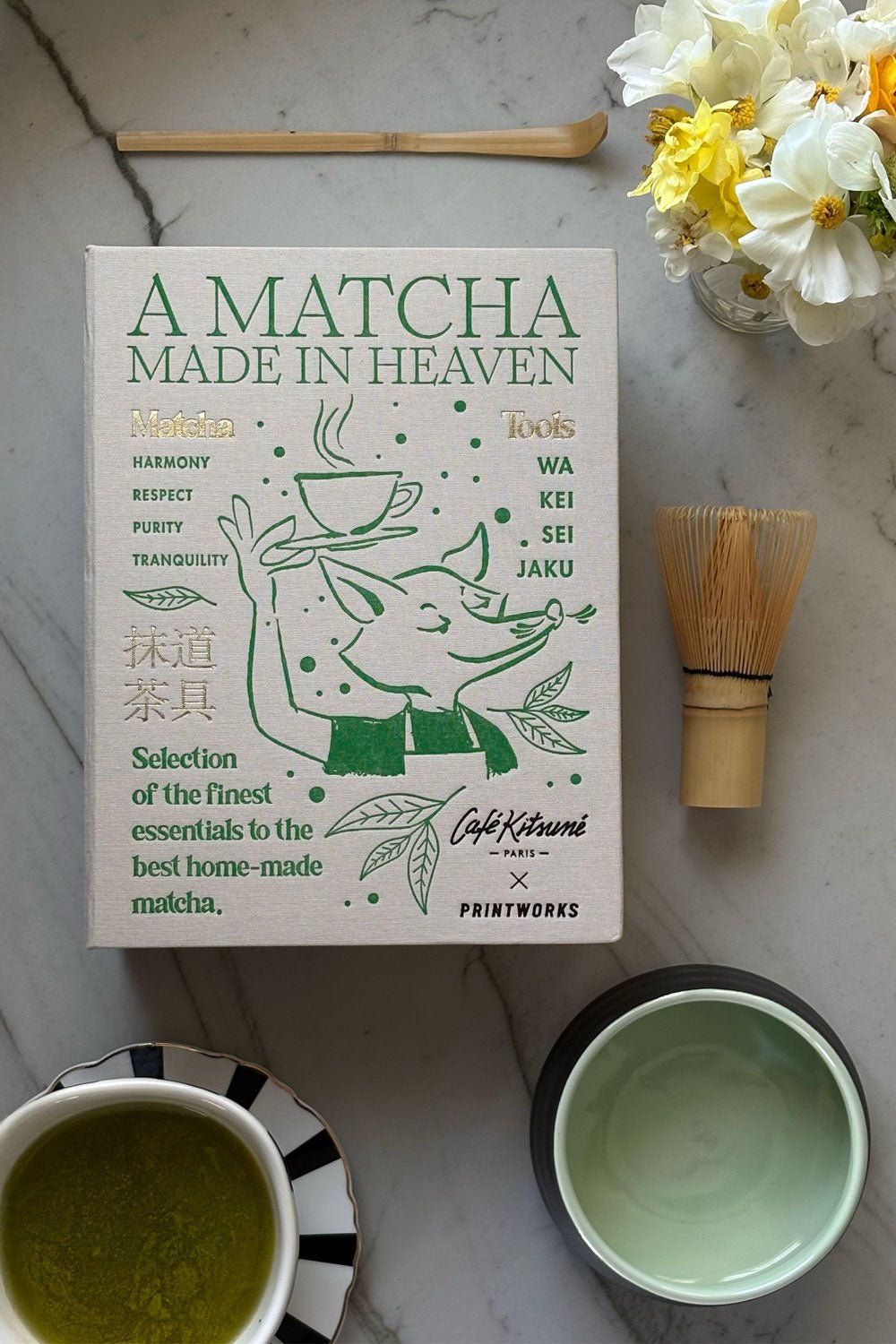 Cofret à thé Matcha