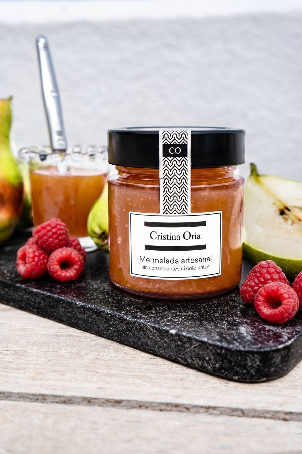 Mermelada De Pera & Frambuesa 230G Cristina Oria