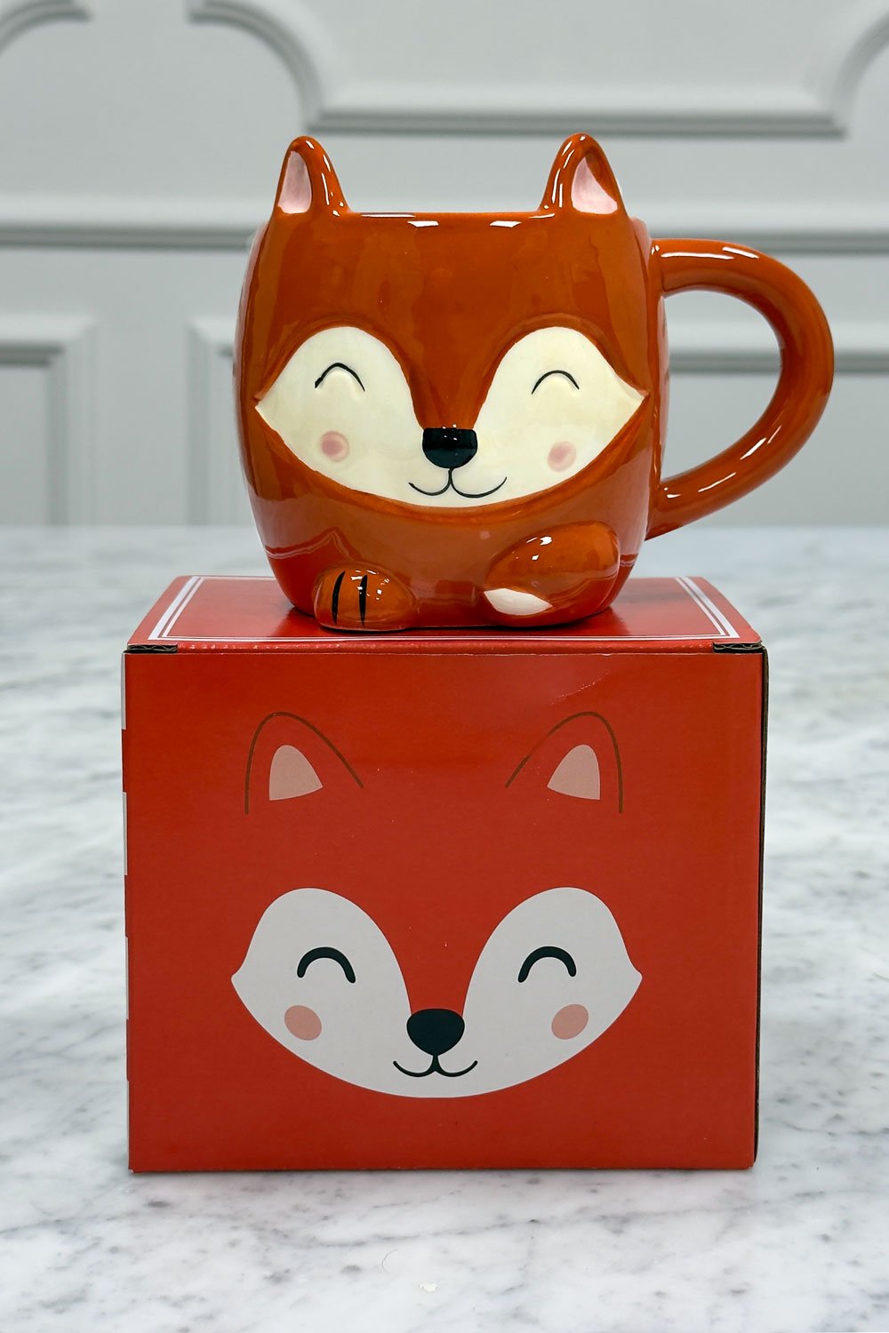 Detalle Taza Diseño Zorro Cristina Oria 