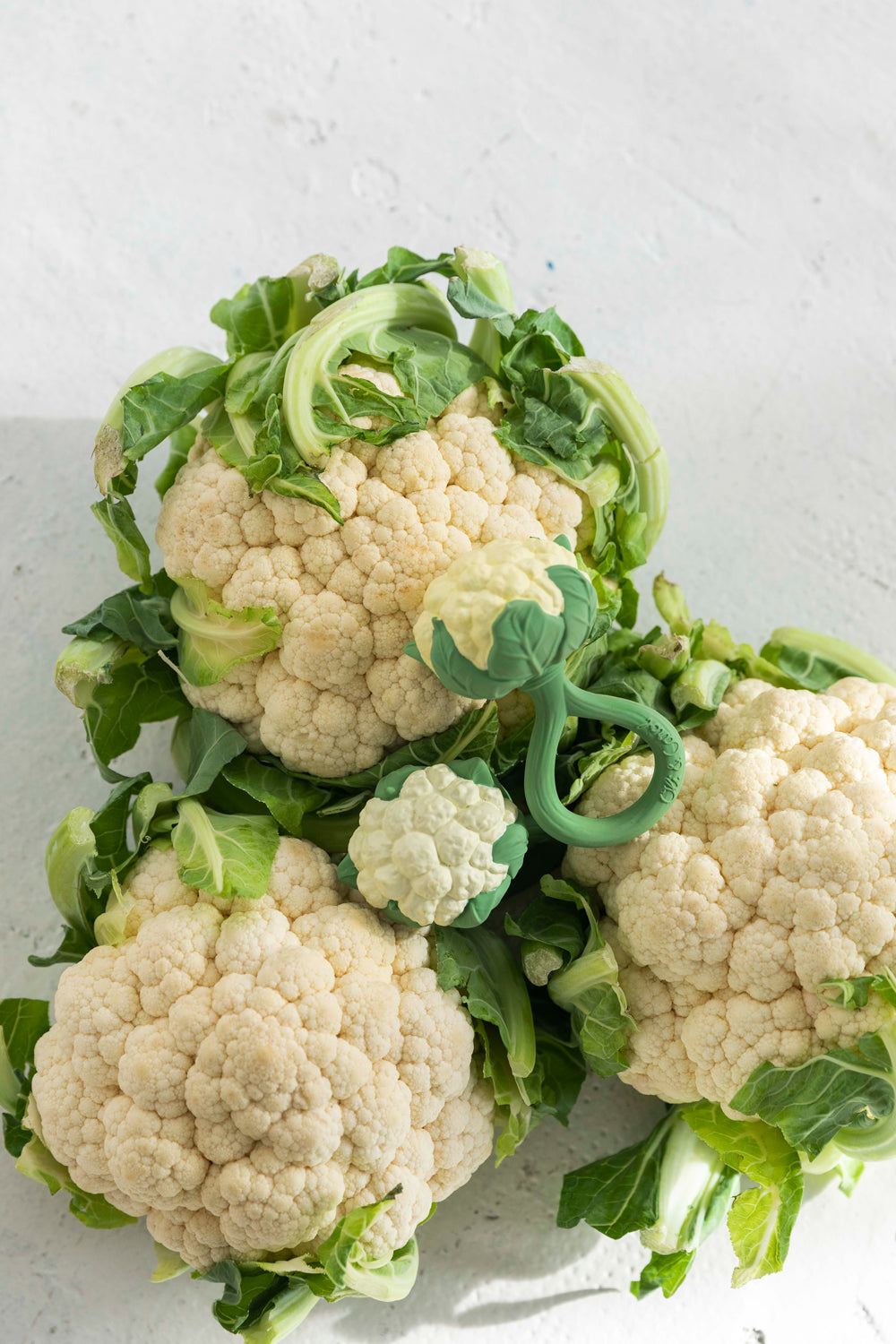 Sonajero Mordedor Para Bebés Con Diseño De Coliflor Cristina Oria 