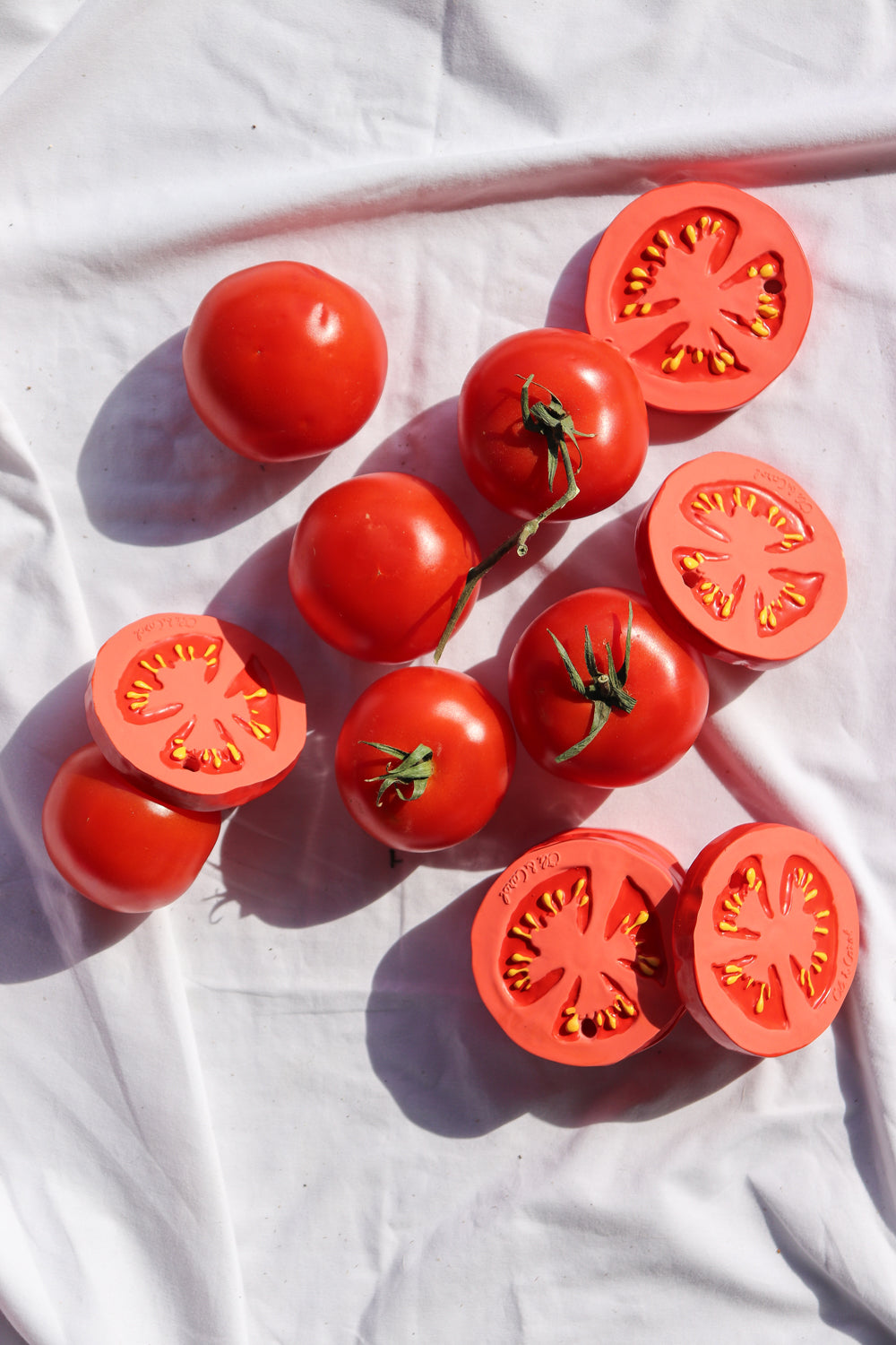 Mordedor Para Bebés Con Diseño De Tomate Cristina Oria 