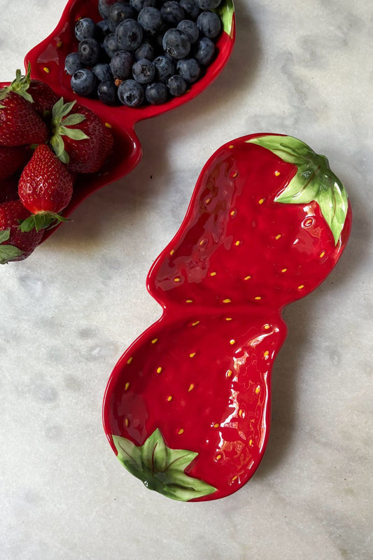 Bandeja Diseño Dos Fresas Cristina Oria 