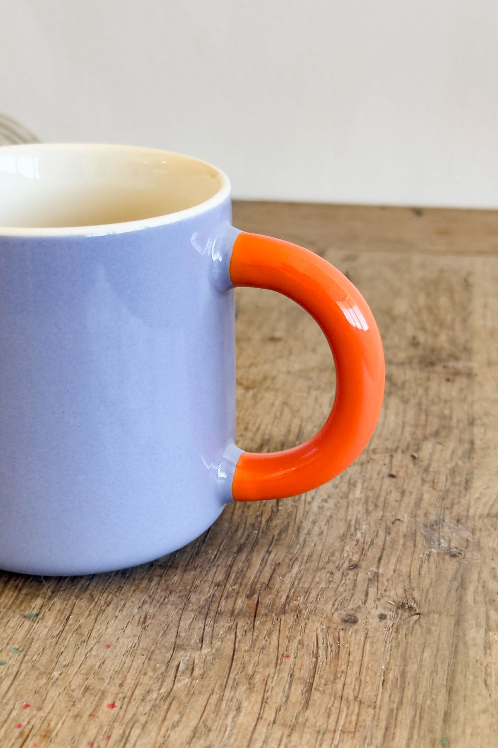 Detalles Azul Taza De Porcelana Con Asa De Colores Cristina Oria