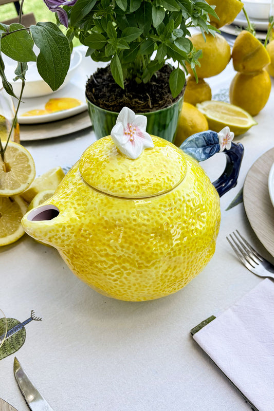 Tetera Diseño Limón & Flor Cristina Oria