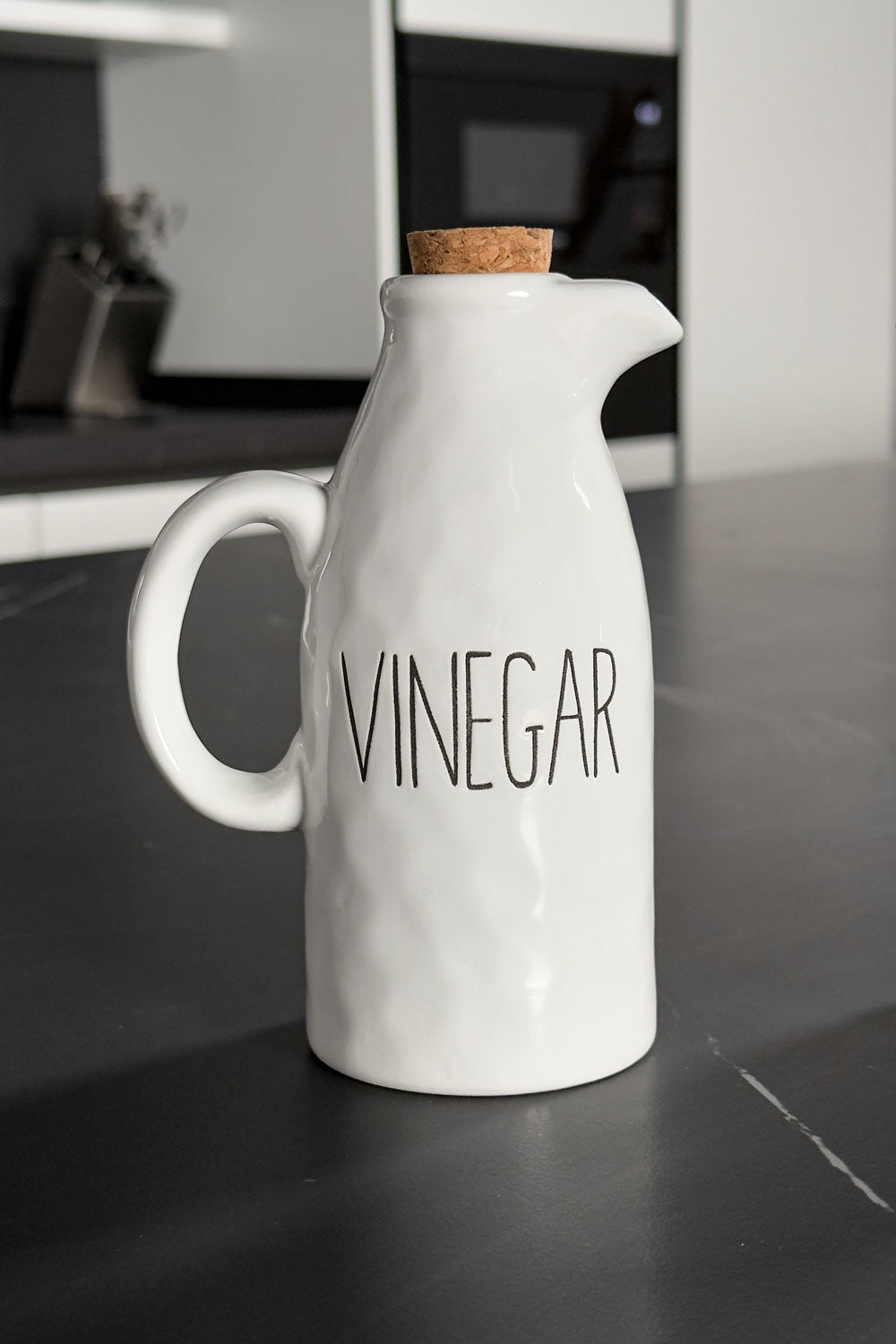 Vinagre Set Aceitera & Vinagrera De Porcelana Blanca Cristina Oria