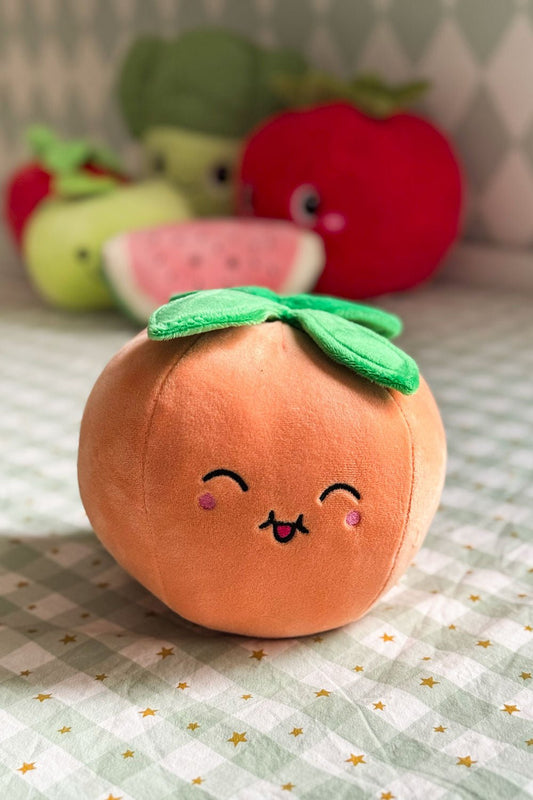 Peluche Frutas Kawaii Melocotón Cristina Oria 