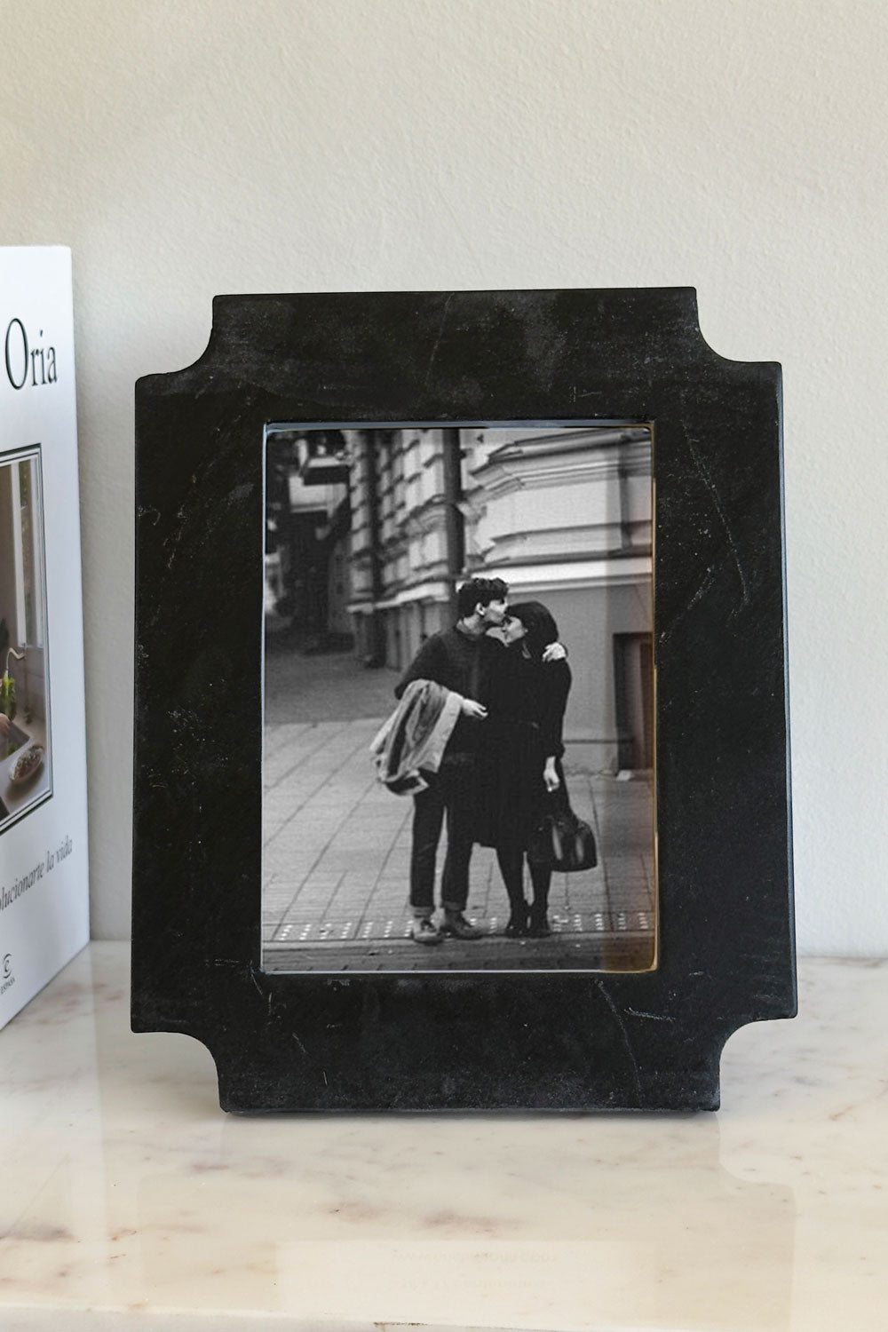 Cadre Photo En Marbre Noir