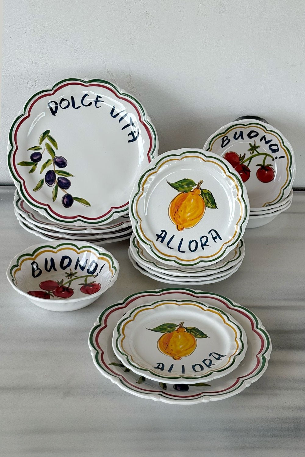 Service De Vaisselle Basique Dolce Vita 4 Personnes