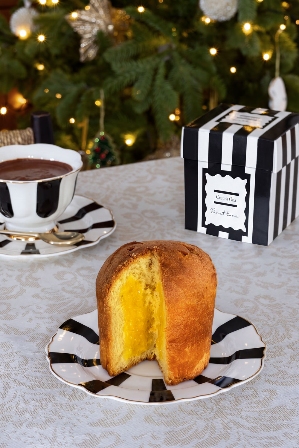Panettone Con Crema De Limoncello 100 G Cristina Oria