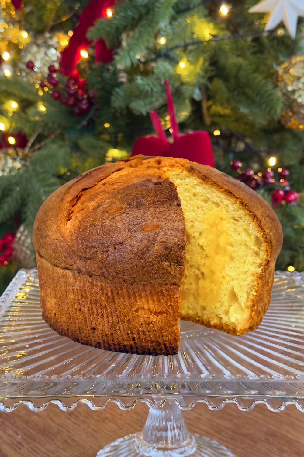 Interior Panettone Con Crema De Limoncello 500 G Cristina Oria
