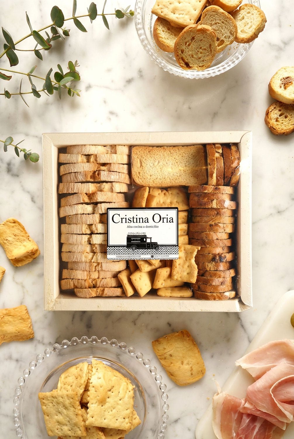 Assortiment de croûtons