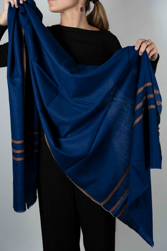 Pashmina Lisa Con Bordado