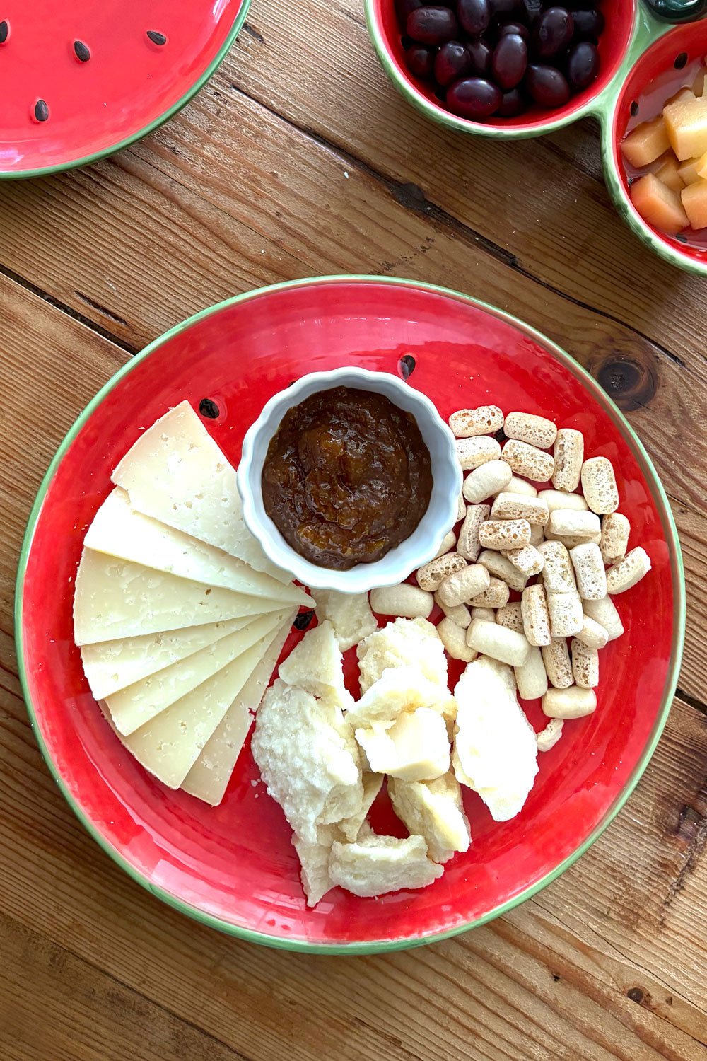Assiette Plate Avec Design Pastèque
