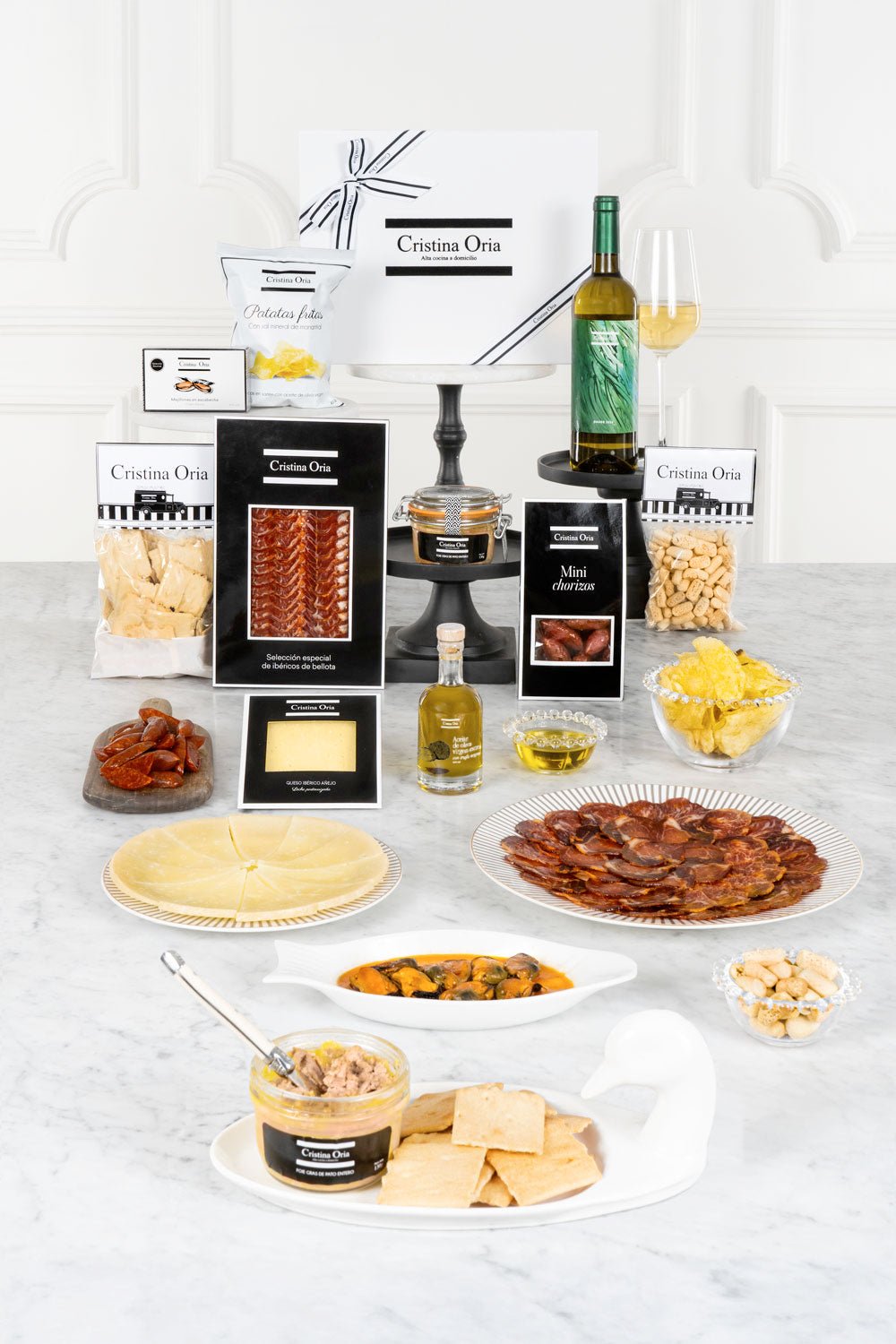 Caja Foie Gras & Aperitivo Premium Cristina Oria 
