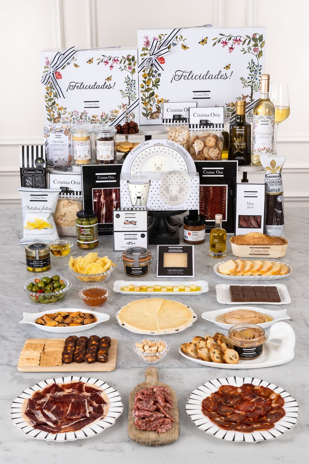 Caja Recién Mamá Festín Gourmet & Vajilla Infantil CO