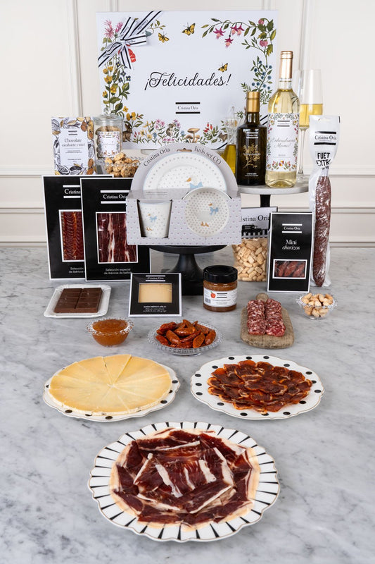 Caja Recién Mamá Aperitivo Premium & Vajilla Infantil CO Ocas
