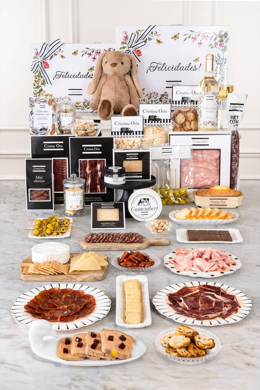 Caja Recién Mamá La Más Gourmet & Peluche Conejo Marrón CO