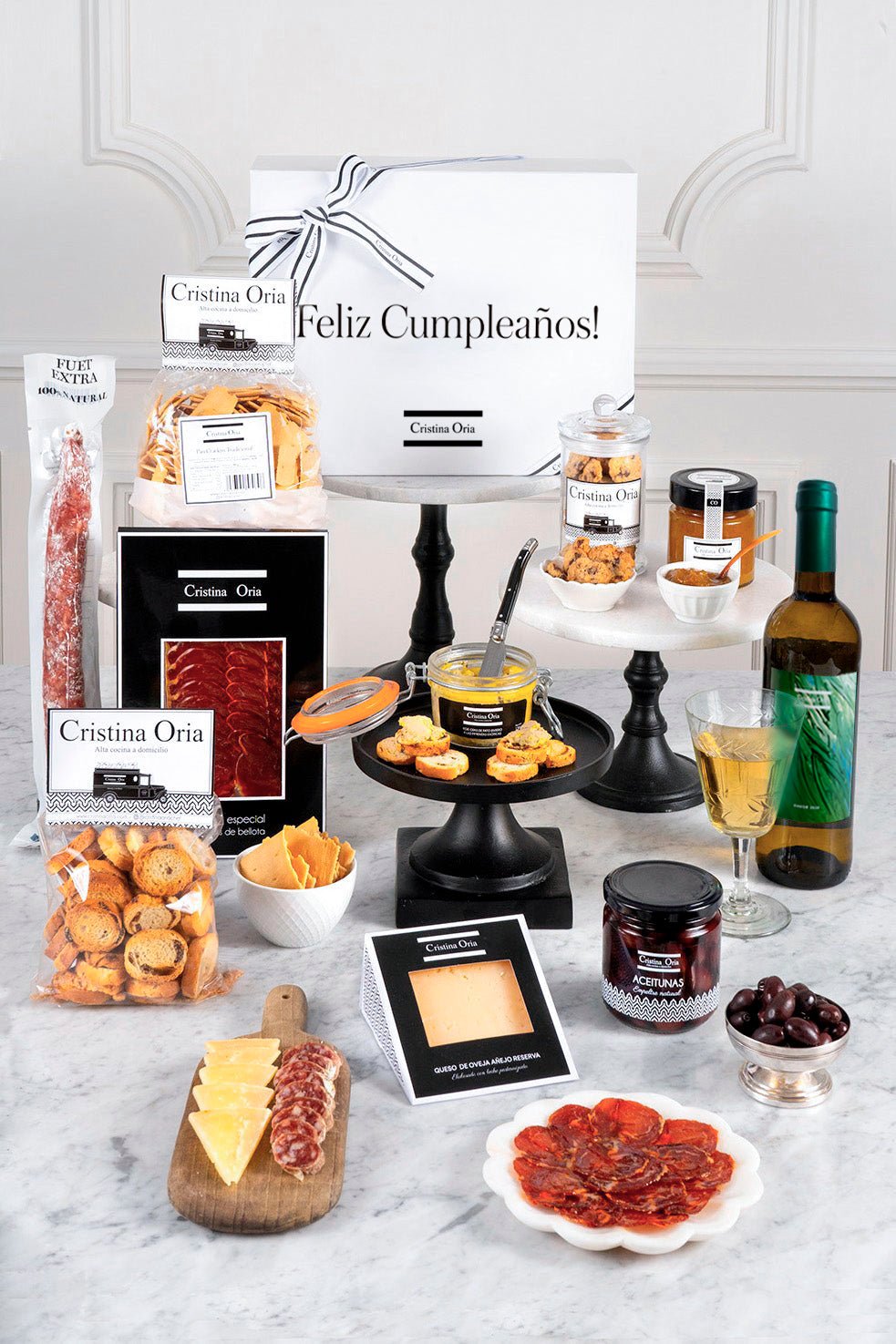 Caja Foie "Cuit" Gourmet Especial Cumpleaños Cristina Oria 