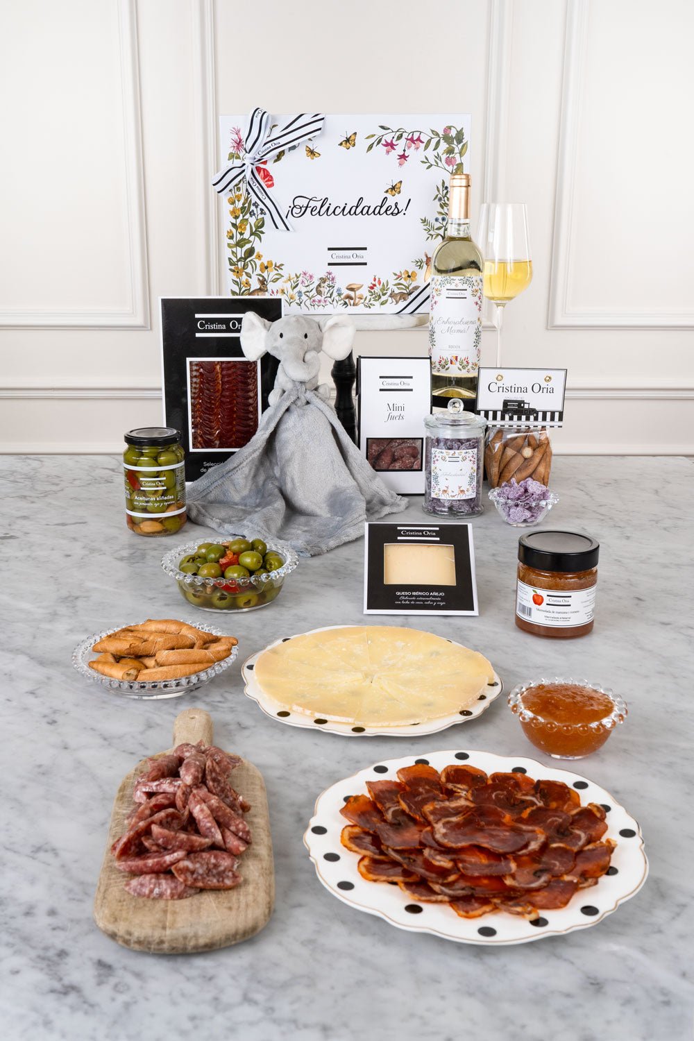 Caja Sin Gluten Recién Mamá & Doudou Elefante CO