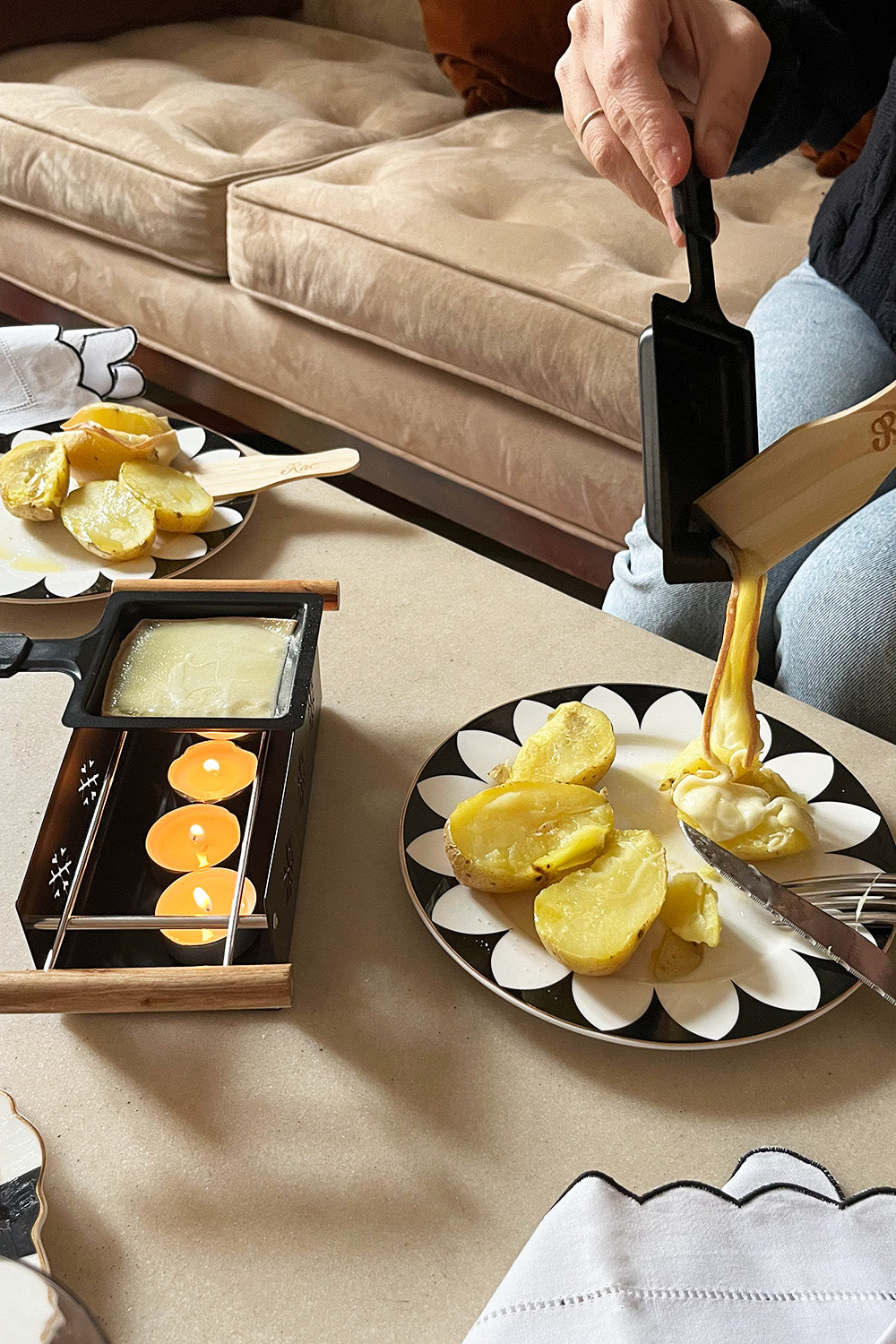 Bolsa Raclette Quesos Para Dos Personas Especial San Valentín