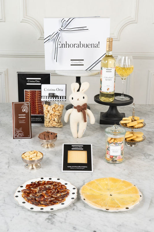Caja Recién Mamá Capricho Gourmet & Conejo Con Lazo CO