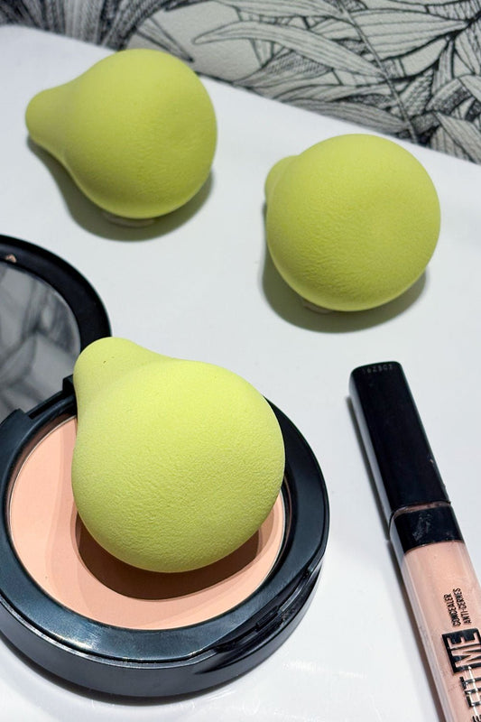 Detalle Juego De 3 Esponjas De Maquillaje Kawaii Aguacate Cristina Oria 