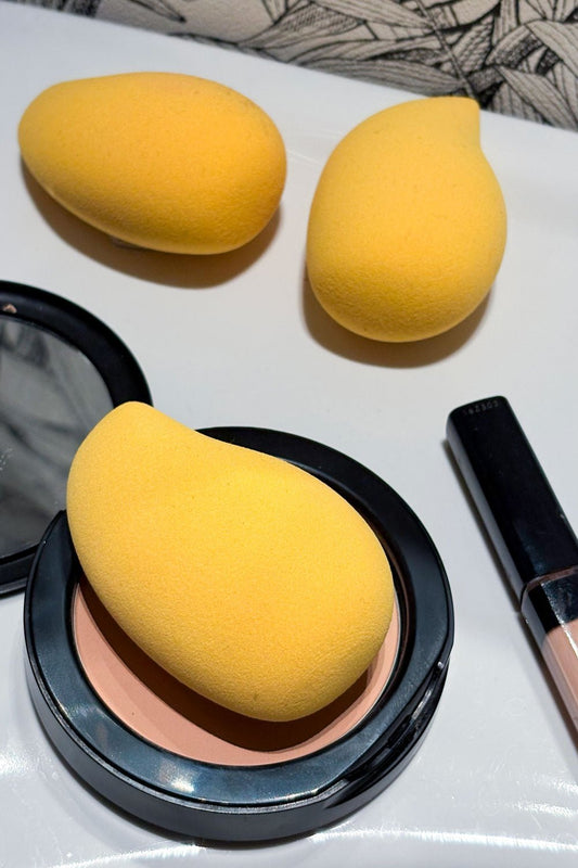 Detalle Juego De 3 Esponjas De Maquillaje Kawaii Mango Cristina Oria