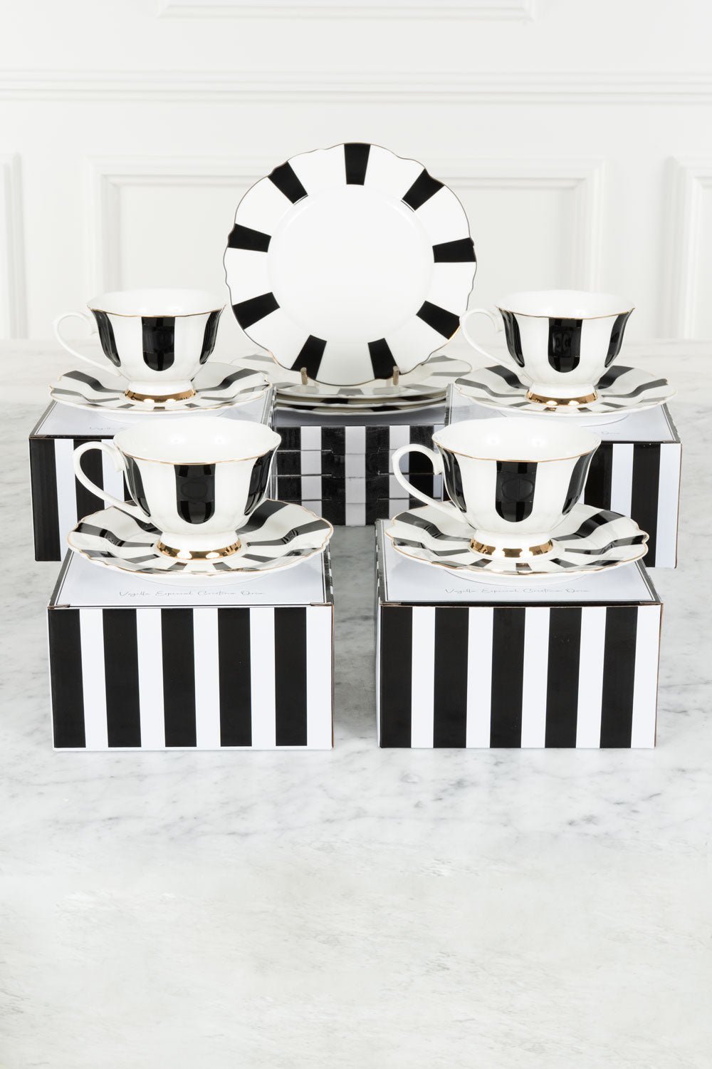 Tea Time Rayas 4 Personas Cristina Oria 