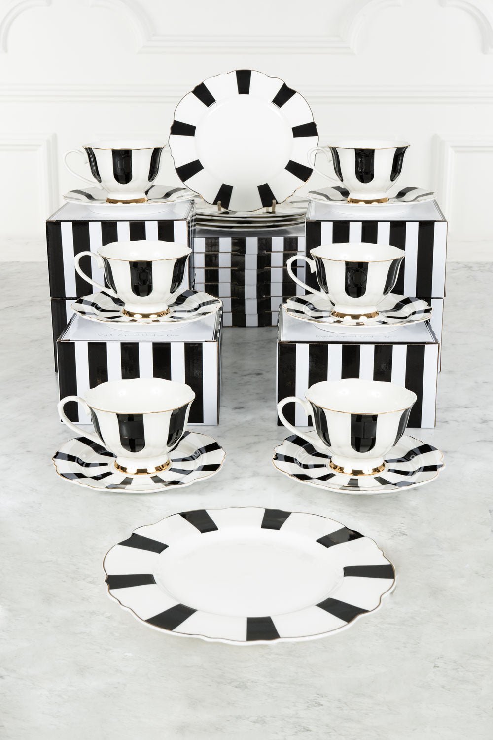 Tea Time Rayas 6 Personas Cristina Oria 