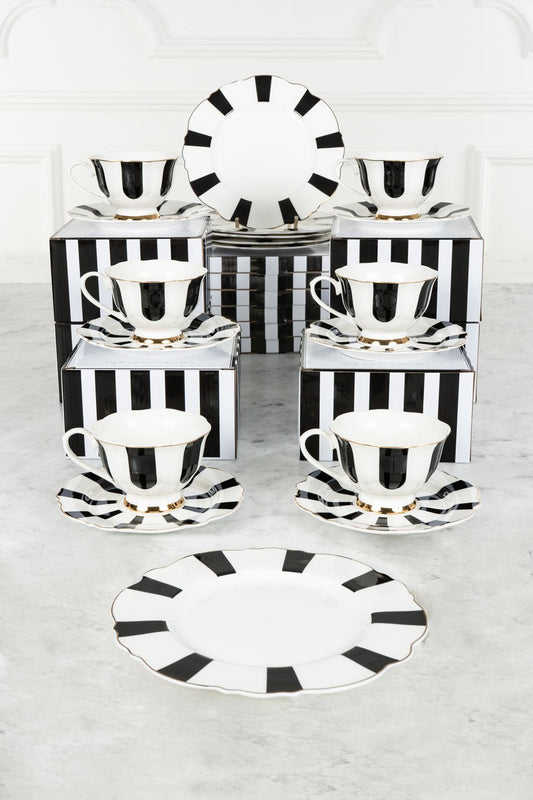 Tea Time Rayas 6 Personas Cristina Oria 