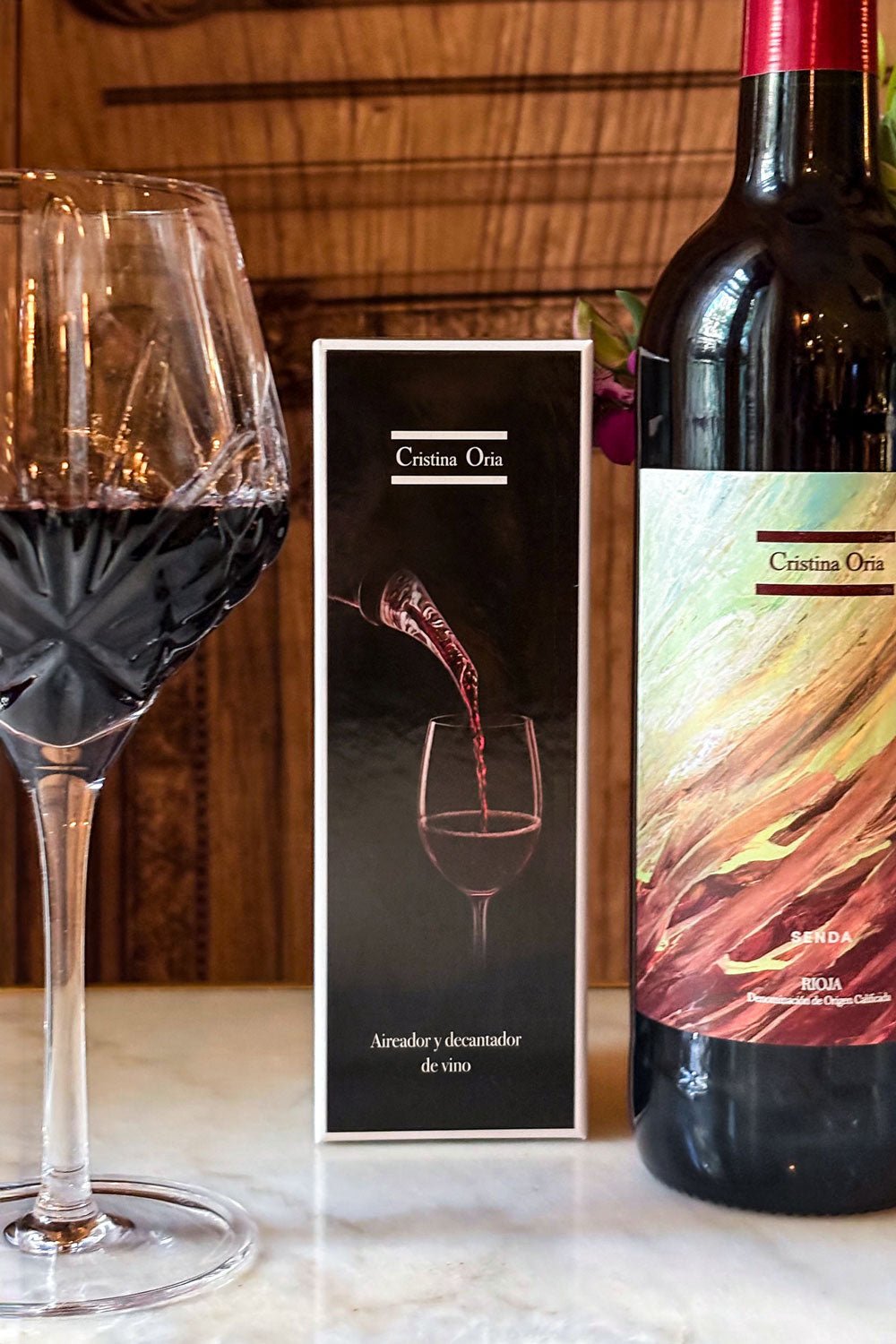 Airejador e Decantador de Vinho CO