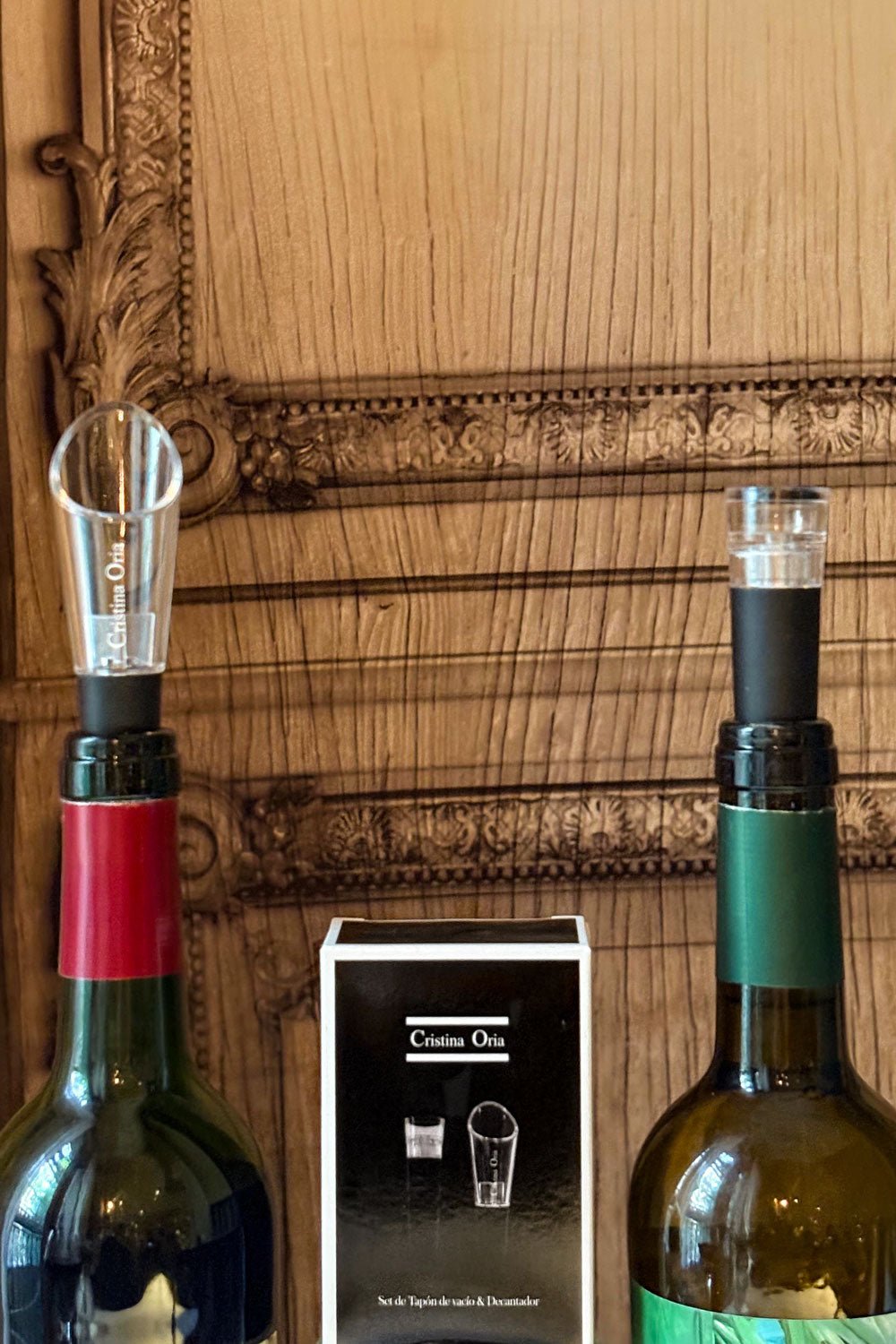 Tampa de Vácuo e Decantador CO