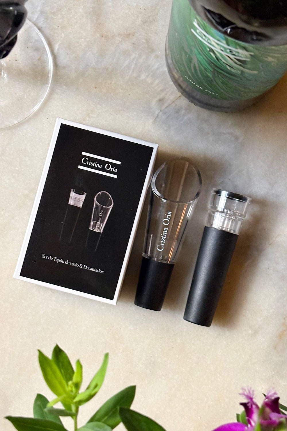 Tampa de Vácuo e Decantador CO