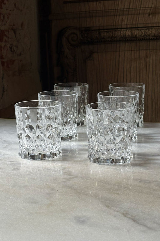 Set 6 Vasos Bajos Diseño Lumiére Cristina Oria 
