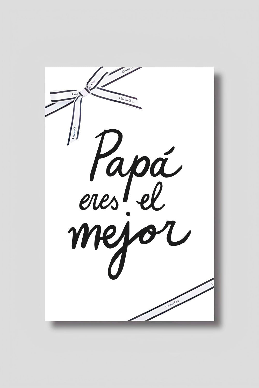 Tarjeta Regalo Especial Día Del Padre Cristina Oria 