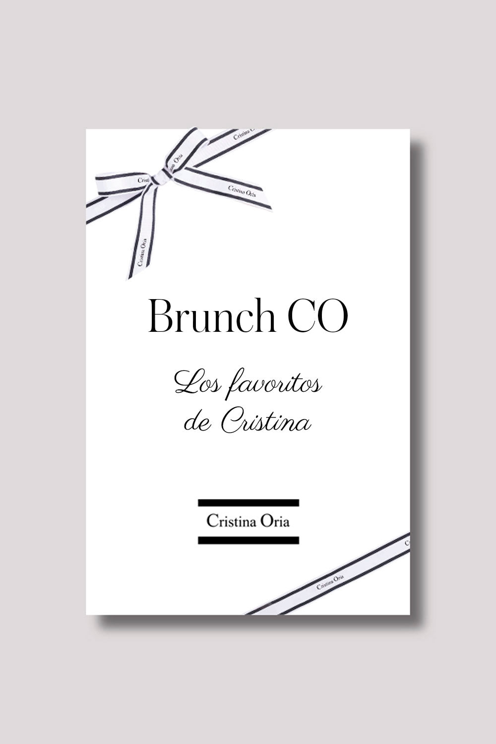 Brunch CO Los Favoritos de Cristina Oria