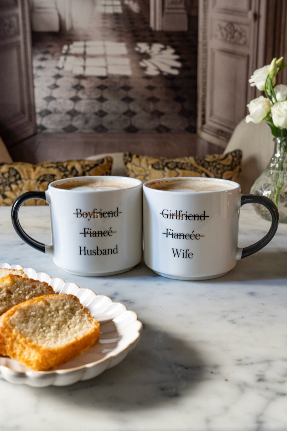 Juego de 2 Tazas Wife & Husband