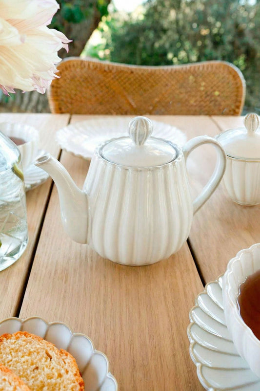 Teiera Bianca Flower Co